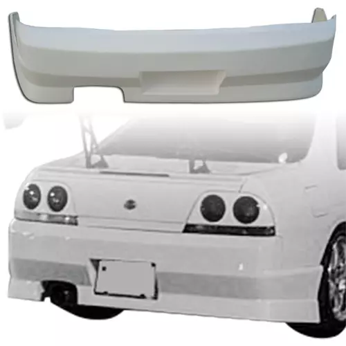VSaero FRP FKON Rear Bumper > Nissan Skyline R33 GTS 1995-1998 > 2dr Coupe - Image 4