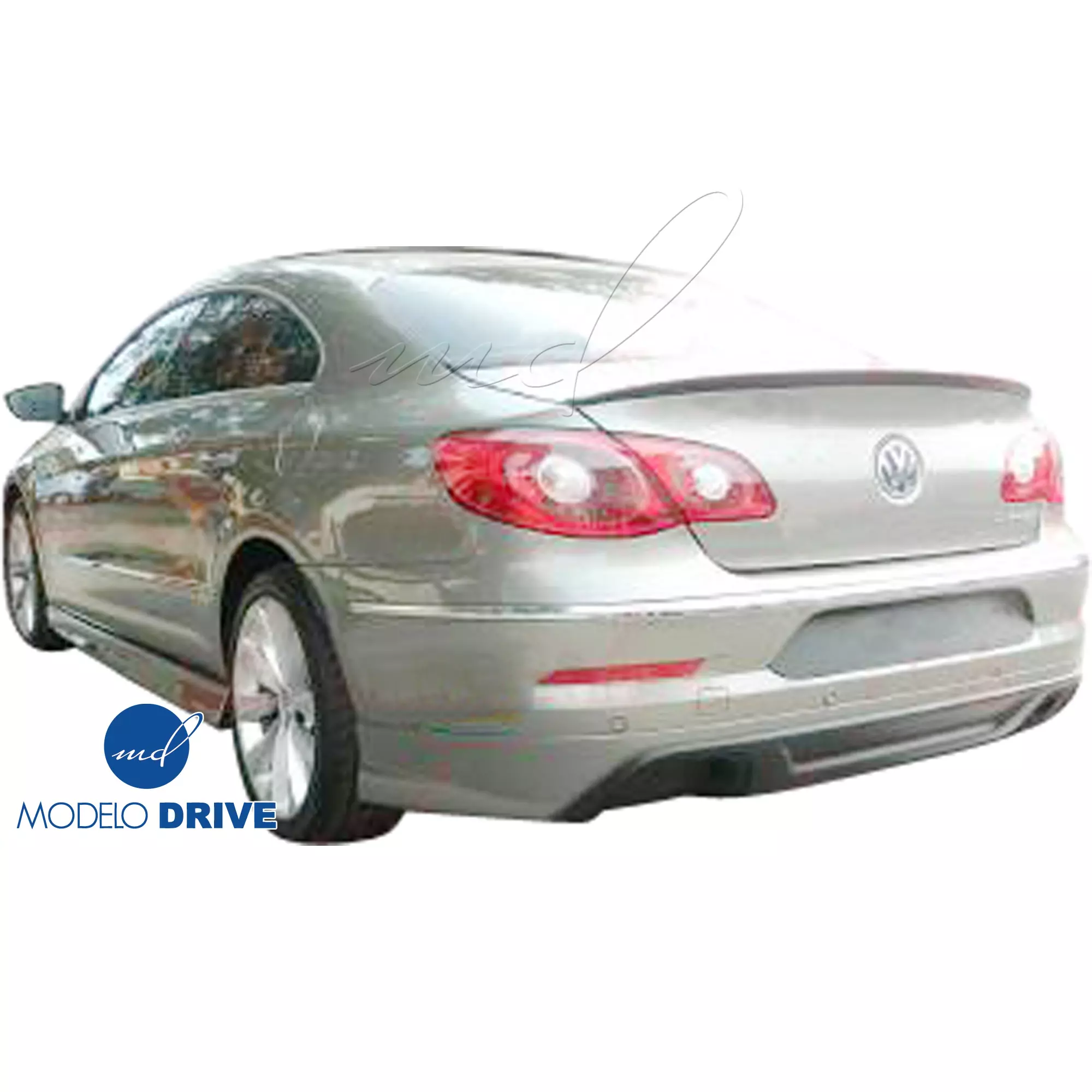 ModeloDrive FRP AB Rear Add-on Valance > Volkswagen CC 2009-2012 - Image 1