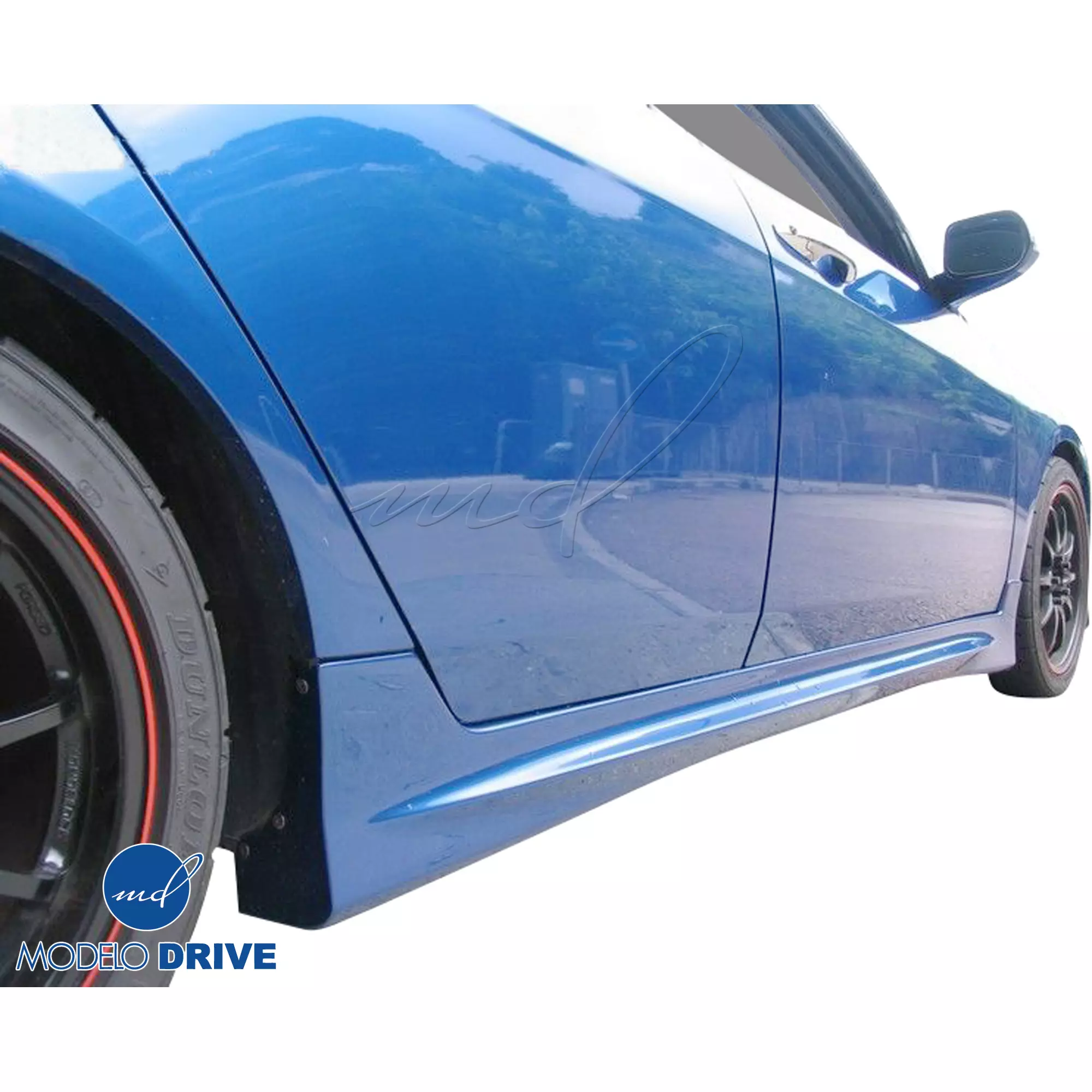 ModeloDrive FRP MUGE V1 Body Kit /w Wing > Acura TSX CL9 2004-2008 - Image 32