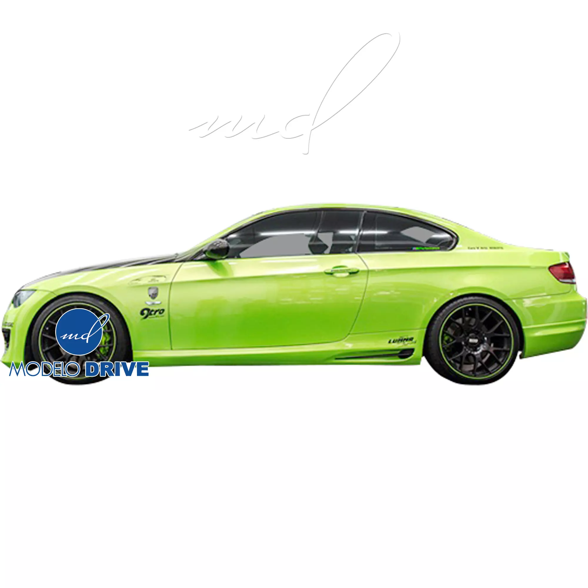 ModeloDrive FRP 1M-Style Body Kit 4pc > BMW 3-Series E92 2007-2010 > 2dr - Image 19