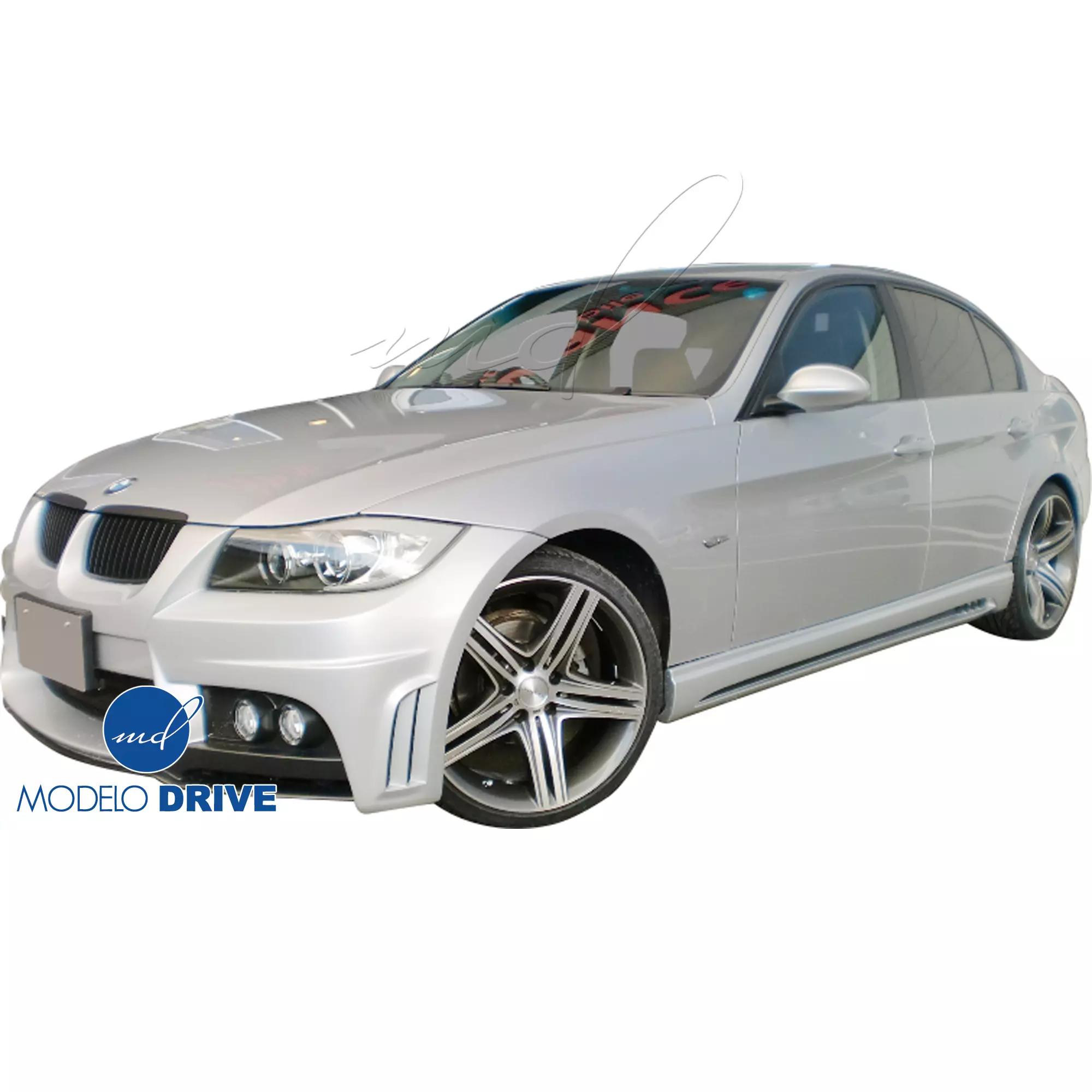 ModeloDrive FRP WAL BISO Body Kit 4pc > BMW 3-Series E90 2007-2010> 4dr - Image 20