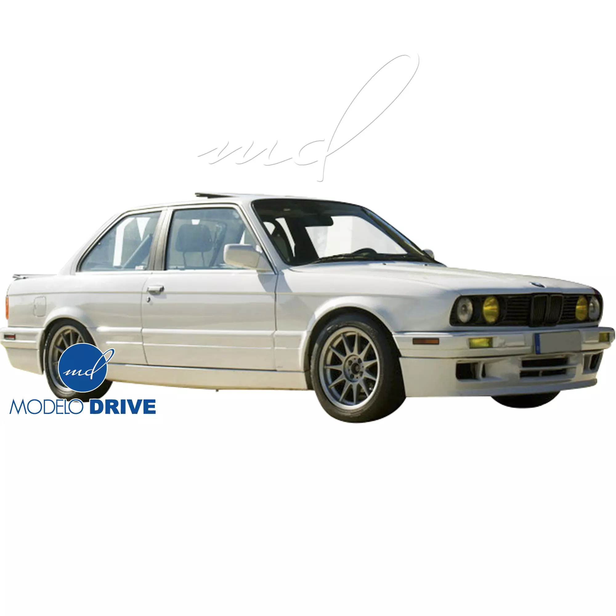 ModeloDrive FRP MTEC Side Skirts > BMW 3-Series 318i 325i E30 1984-1991 > 2dr Coupe - Image 8