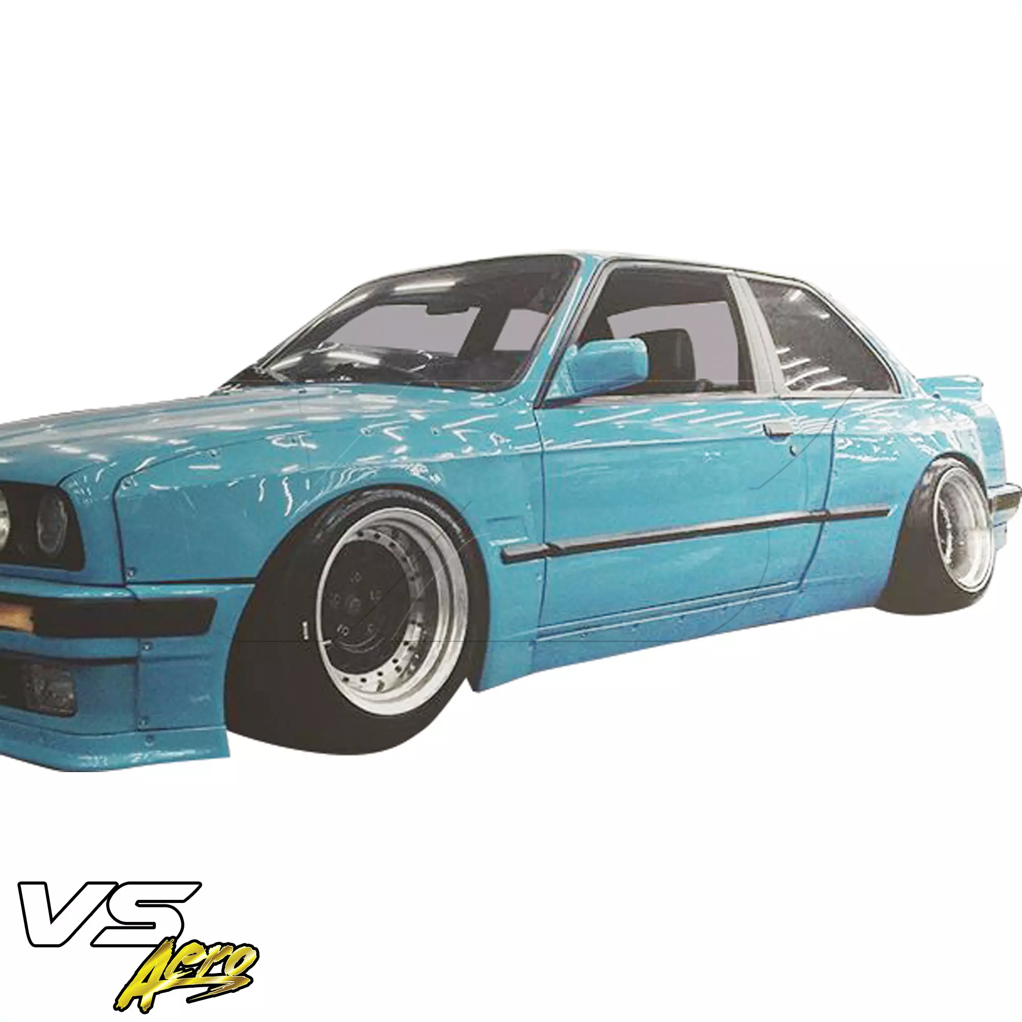 VSaero FRP TKYO Wide Body Side Skirts > BMW 3-Series 318i 325i E30 1984-1991> 2dr Coupe - Image 5