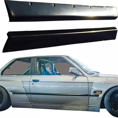 VSaero FRP TKYO Wide Body Side Skirts > BMW 3-Series 318i 325i E30 1984-1991> 2dr Coupe - Image 9