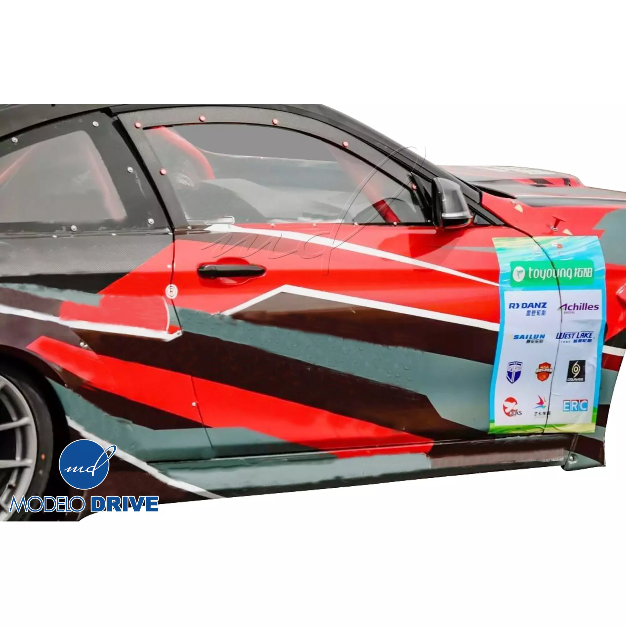 ModeloDrive FRP LBPE Wide Body Side Skirts > BMW 4-Series F32 2014-2020 - Image 11