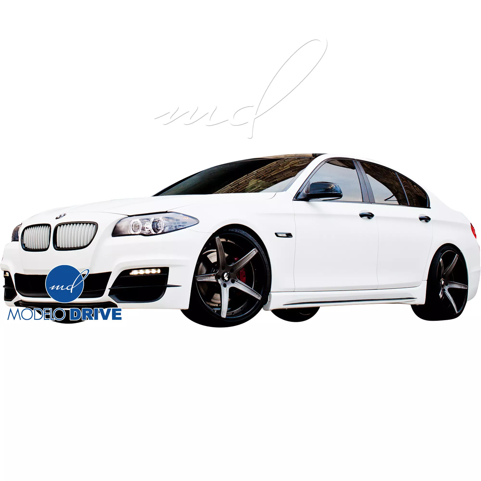 ModeloDrive FRP WAL Body Kit 4pc > BMW 5-Series F10 2011-2016 > 4dr - Image 18