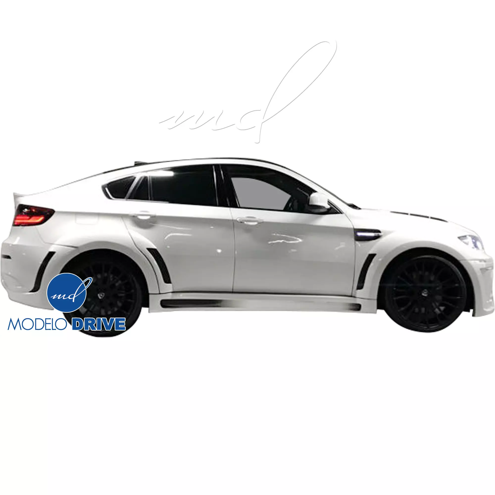 ModeloDrive FRP HAMA Wide Body Kit > BMW X6 E71 2008-2014 - Image 48