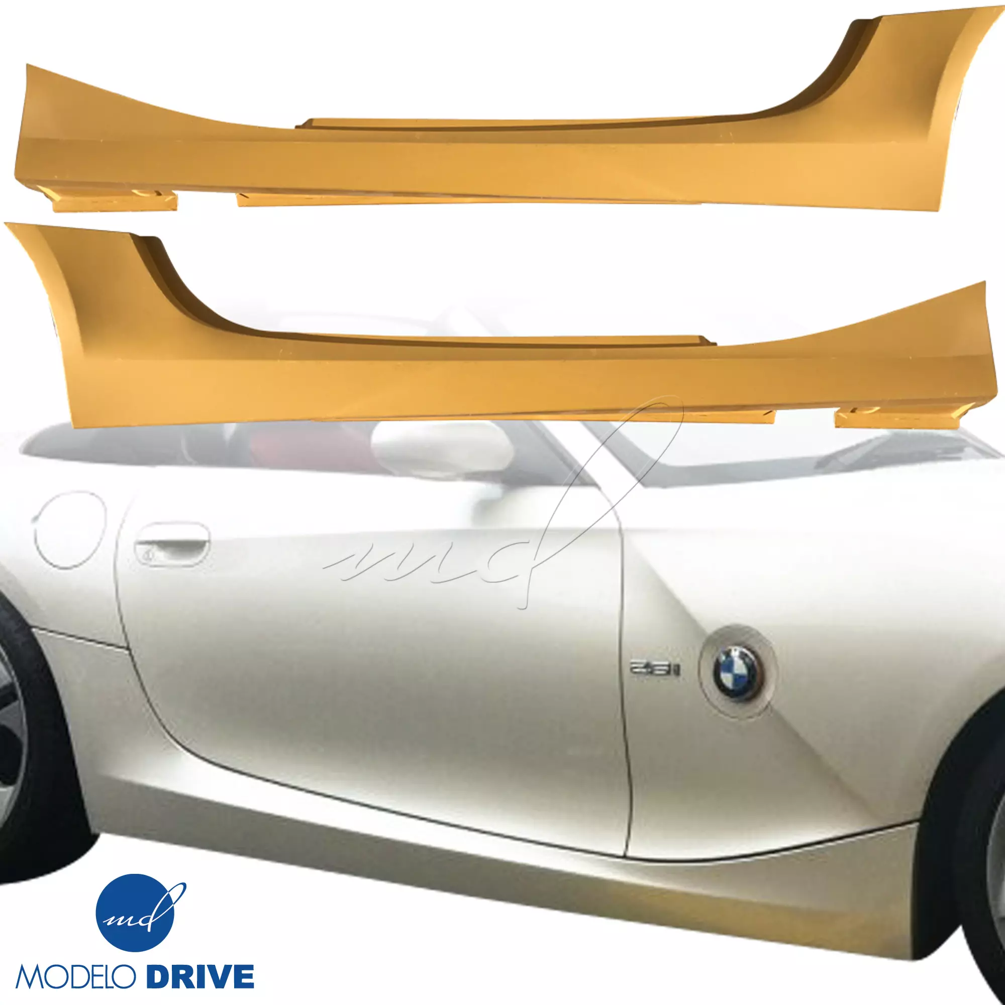 ModeloDrive FRP AERO Body Kit 4pc > BMW Z4 E85 2003-2005 - Image 68