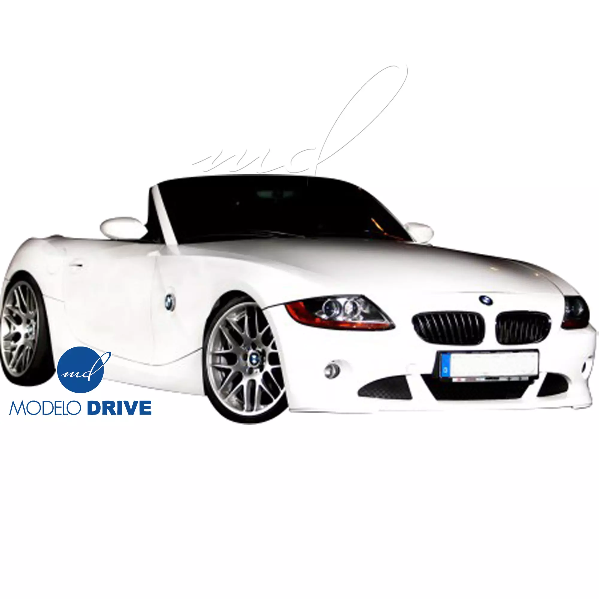 ModeloDrive FRP AERO Body Kit 4pc > BMW Z4 E85 2003-2005 - Image 35