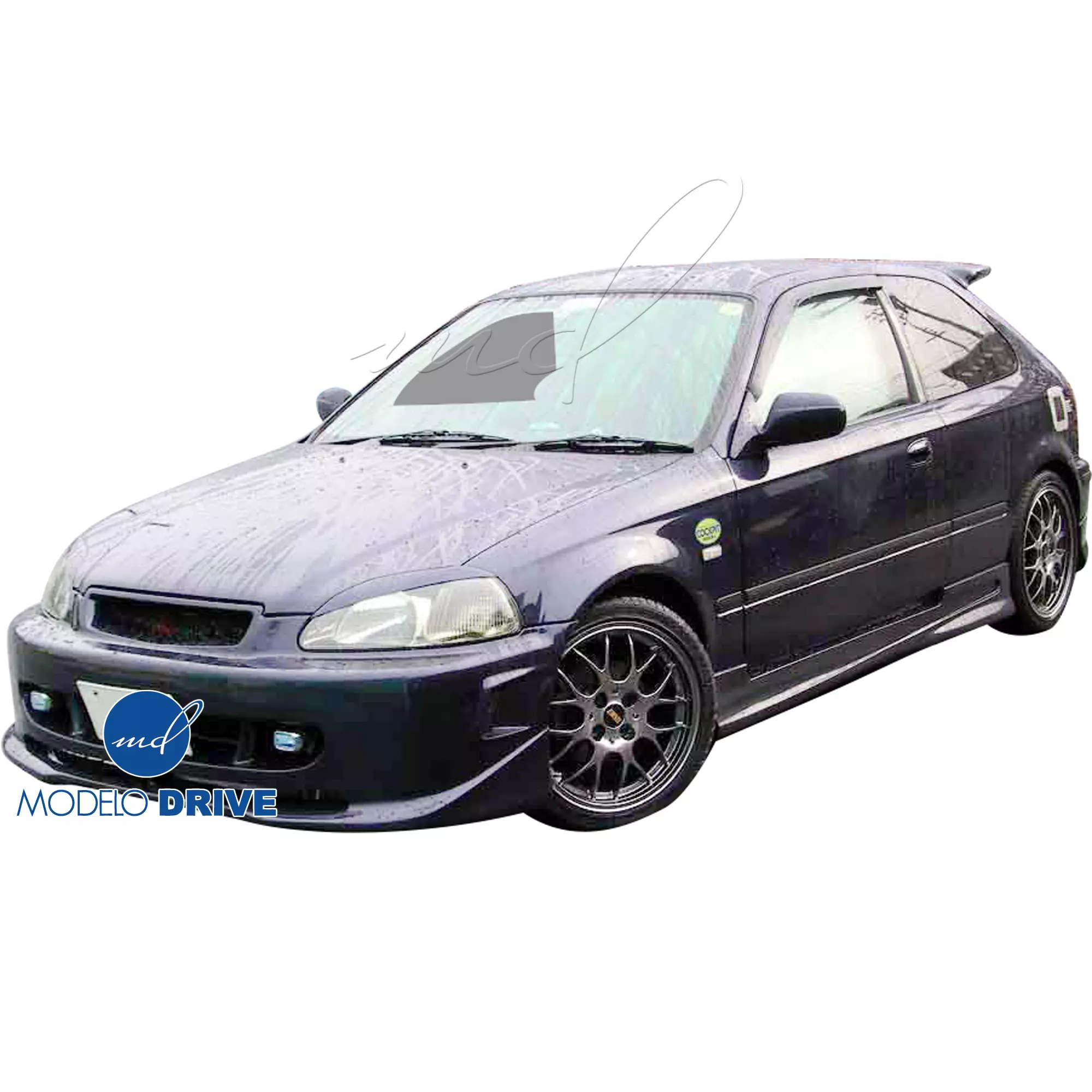 ModeloDrive FRP ZEA Body Kit 4pc > Honda Civic EK9 1996-1998 > 3-Door Hatch - Image 11
