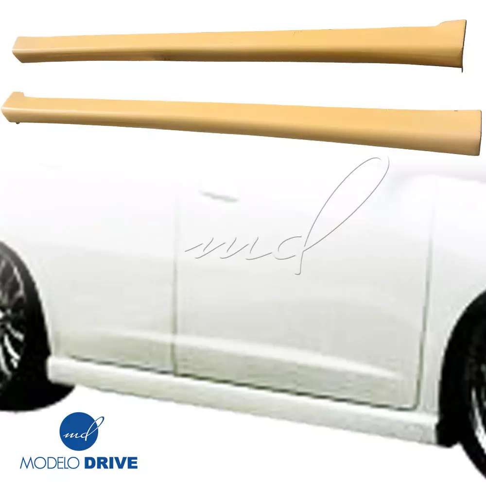 ModeloDrive FRP NOBL Side Skirts > Honda Fit 2009-2013 - Image 1