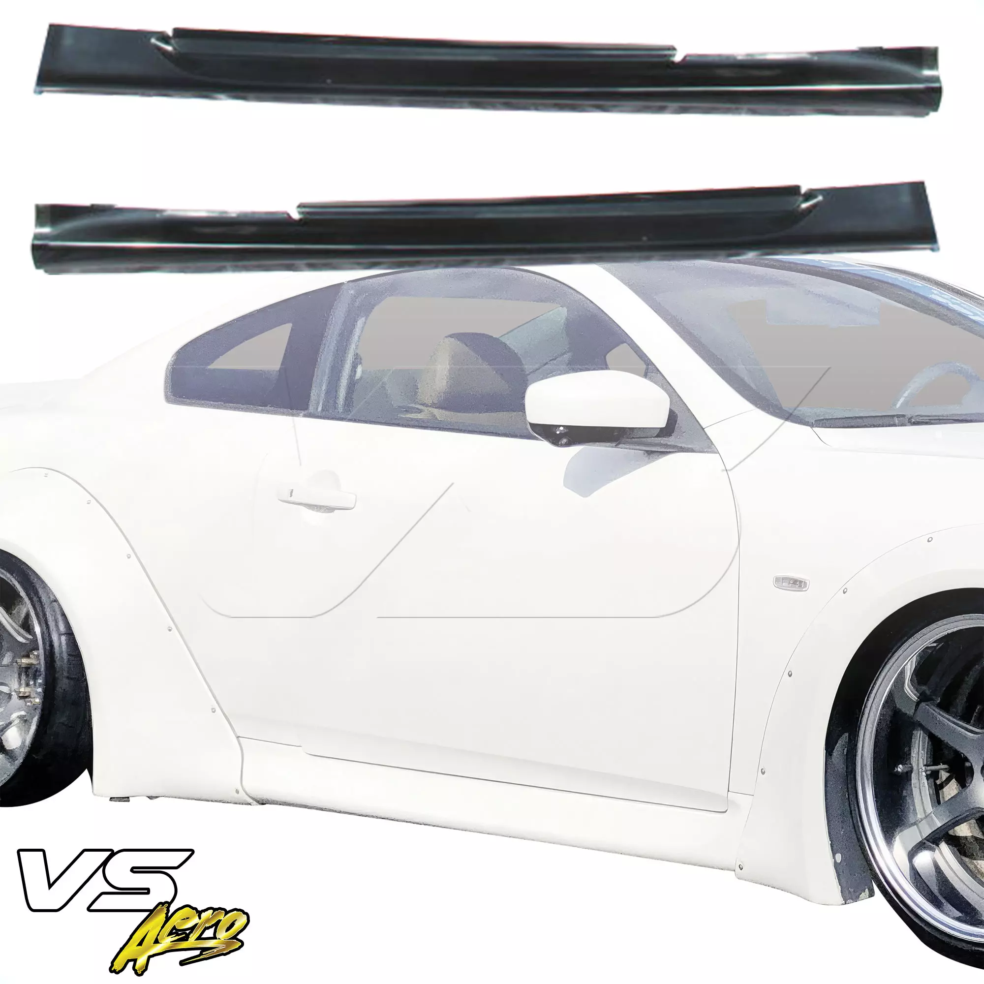 VSaero FRP LBPE Wide Body Side Skirts > Infiniti G37 Coupe 2008-2015 > 2dr Coupe - Image 29
