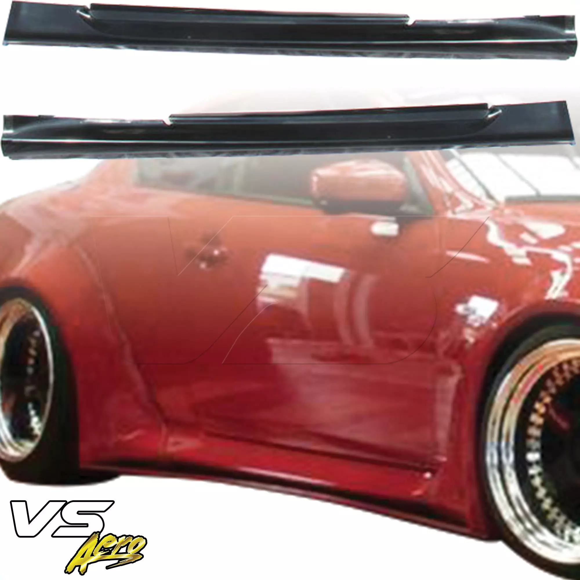 VSaero FRP LBPE Wide Body Side Skirts > Infiniti G37 Coupe 2008-2015 > 2dr Coupe - Image 23