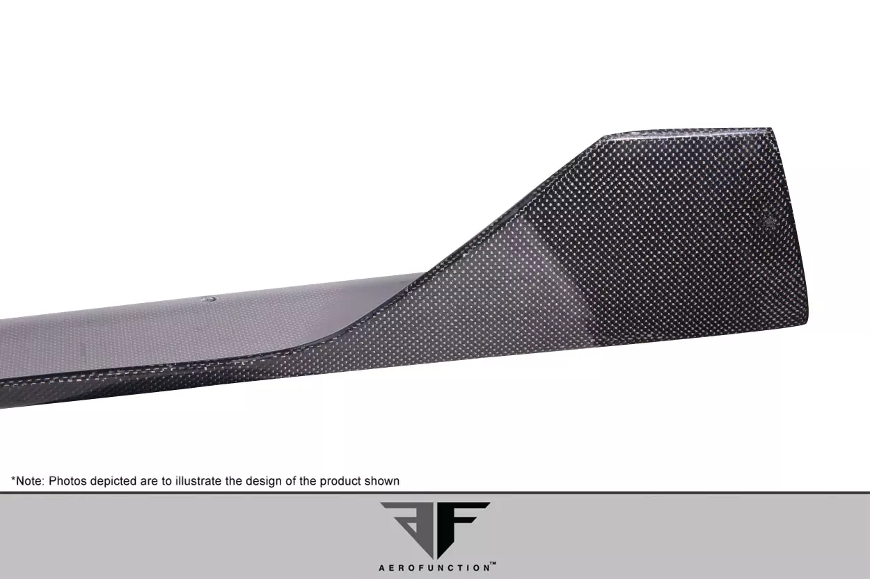 2011-2017 Lamborghini Aventador Carbon AF-1 Side Skirts ( CFP ) 2 Piece - Image 4