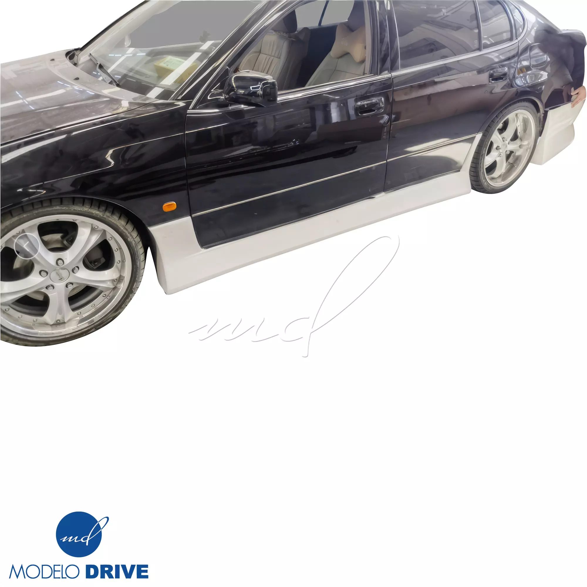 ModeloDrive FRP BSPO Side Skirts > Lexus GS Series GS400 GS300 1998-2005 - Image 12