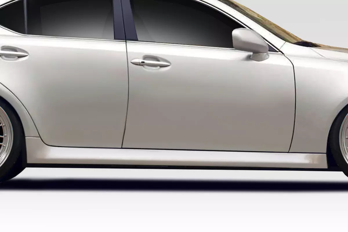 2006-2013 Lexus IS Series IS250 IS350 Duraflex V Speed Side Skirts Rocker Panels 2 Piece - Image 1