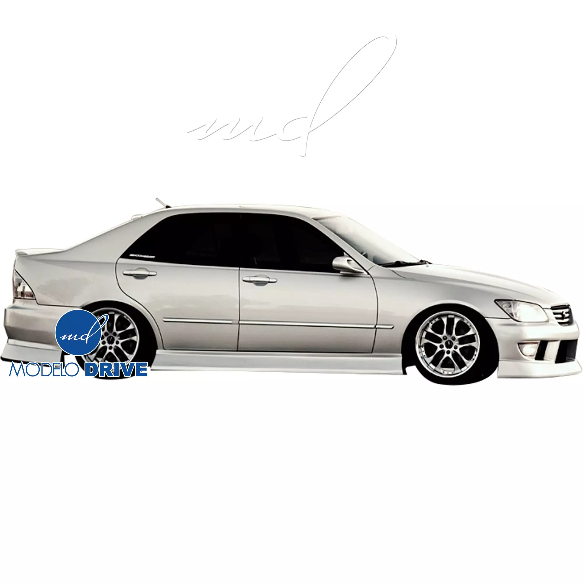 ModeloDrive FRP BSPO Side Skirts > Lexus IS Series IS300 2000-2005> 4/5dr - Image 3