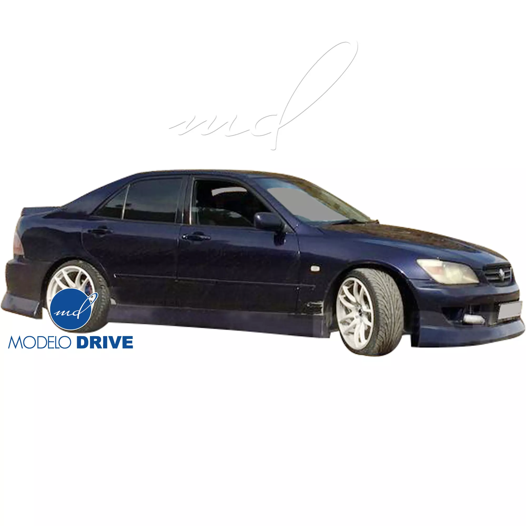 ModeloDrive FRP BSPO Wide Body Kit 12pc > Lexus IS Series IS300 2000-2005> 4dr - Image 34
