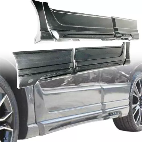 ModeloDrive FRP WAL BISO Side Skirts & Door Caps 6pc > Lexus RX-Series RX350 RX450 2010-2013 - Image 6