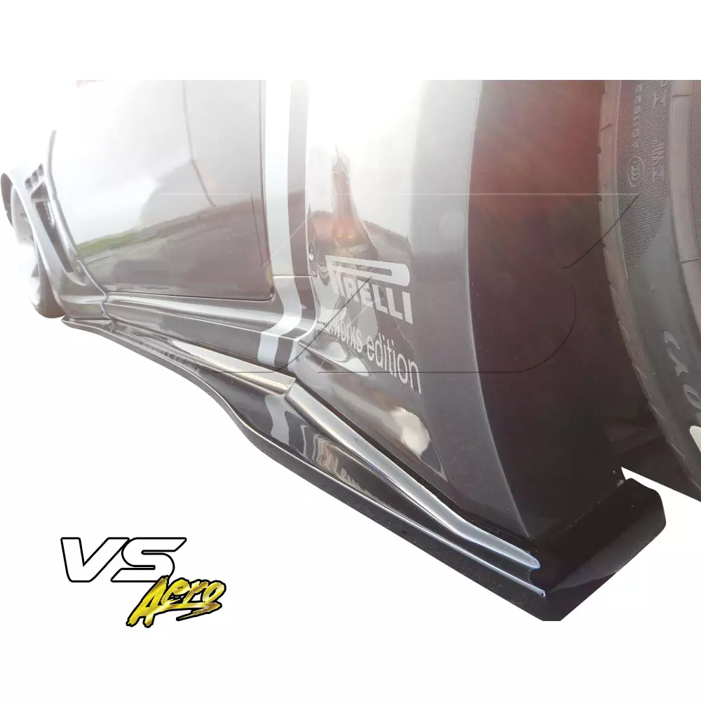 VSaero FRP LBPE Wide Body Side Skirts 4pc > Maserati GranTurismo 2008-2017 - Image 5
