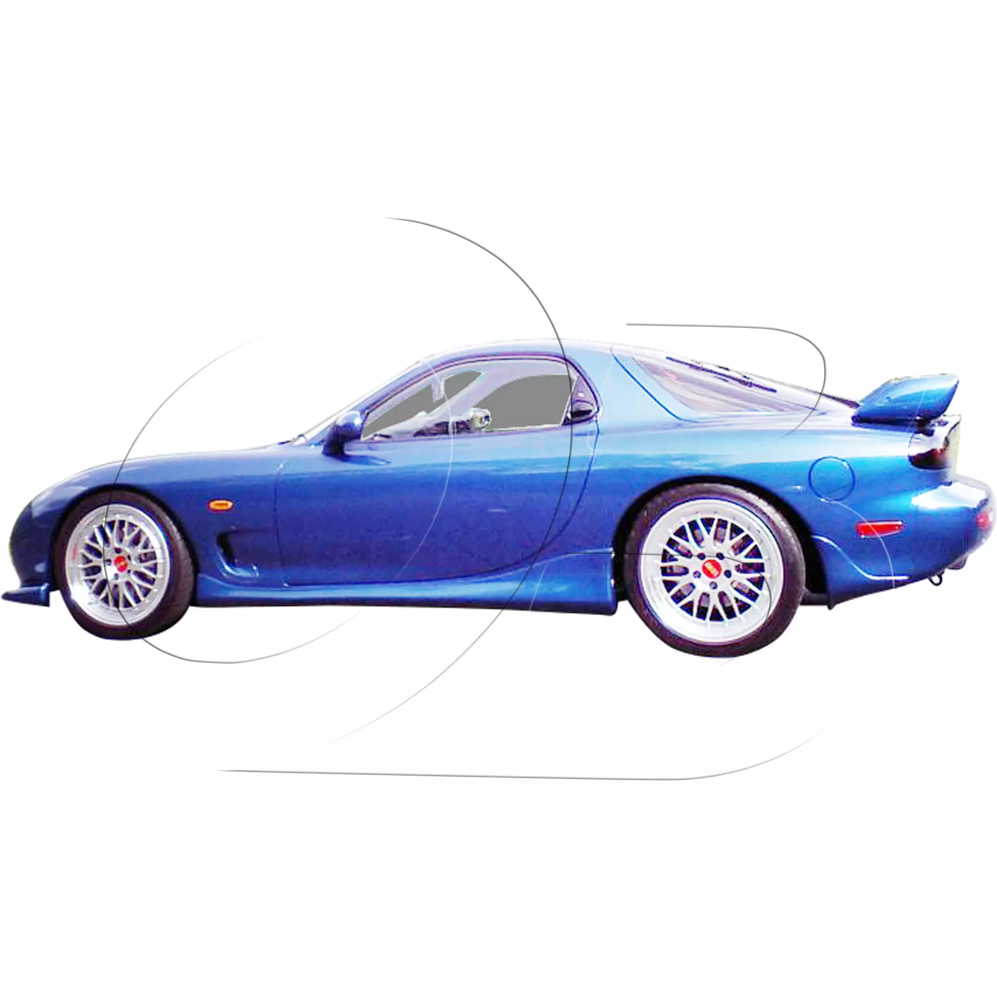 KBD Urethane 99 Spec JDM 4pc Full Body Kit > Mazda RX7 1993-2002 - Image 54