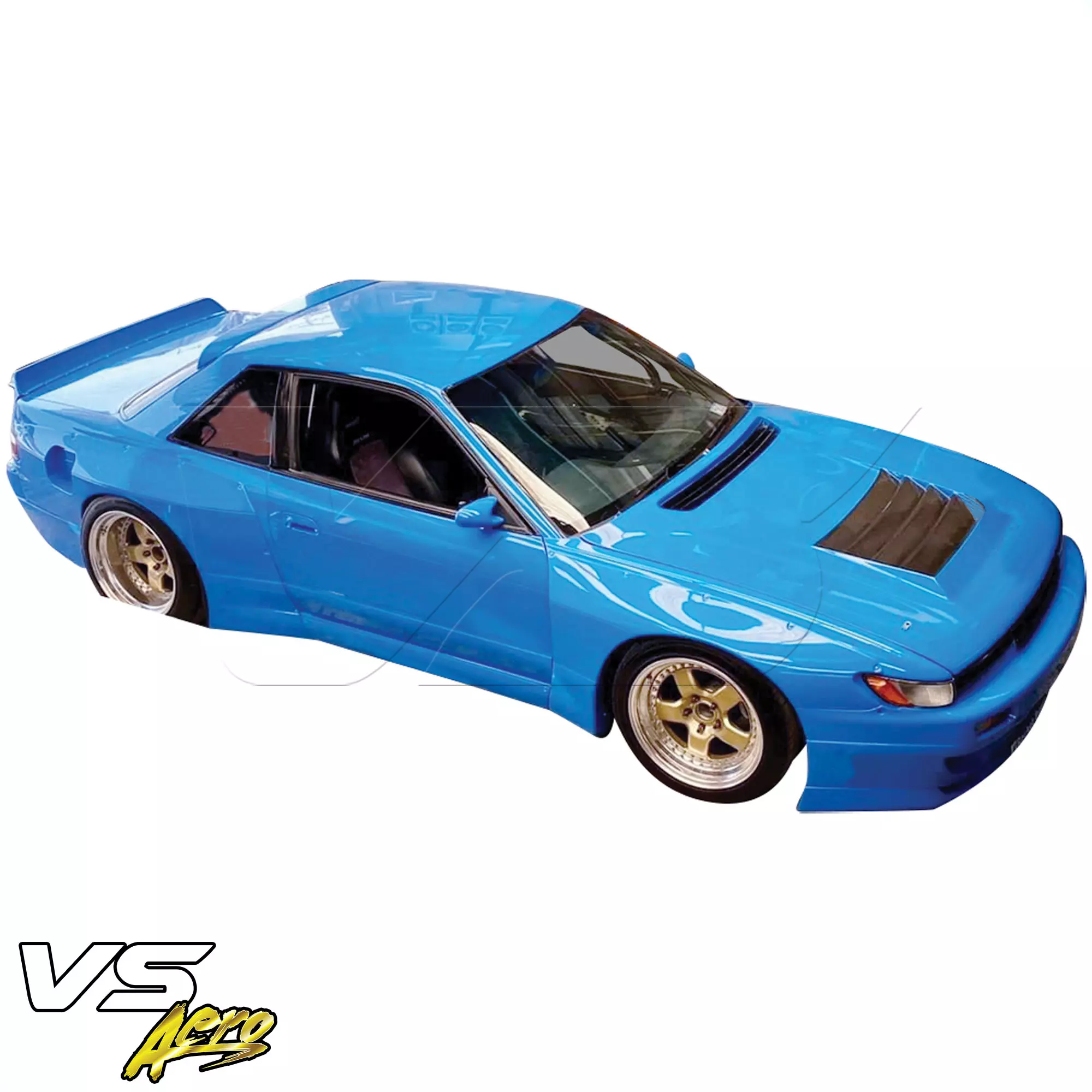 VSaero FRP TKYO v3 Wide Body Kit 10pc > Nissan Silvia S13 1989-1994 > 2dr Coupe - Image 23