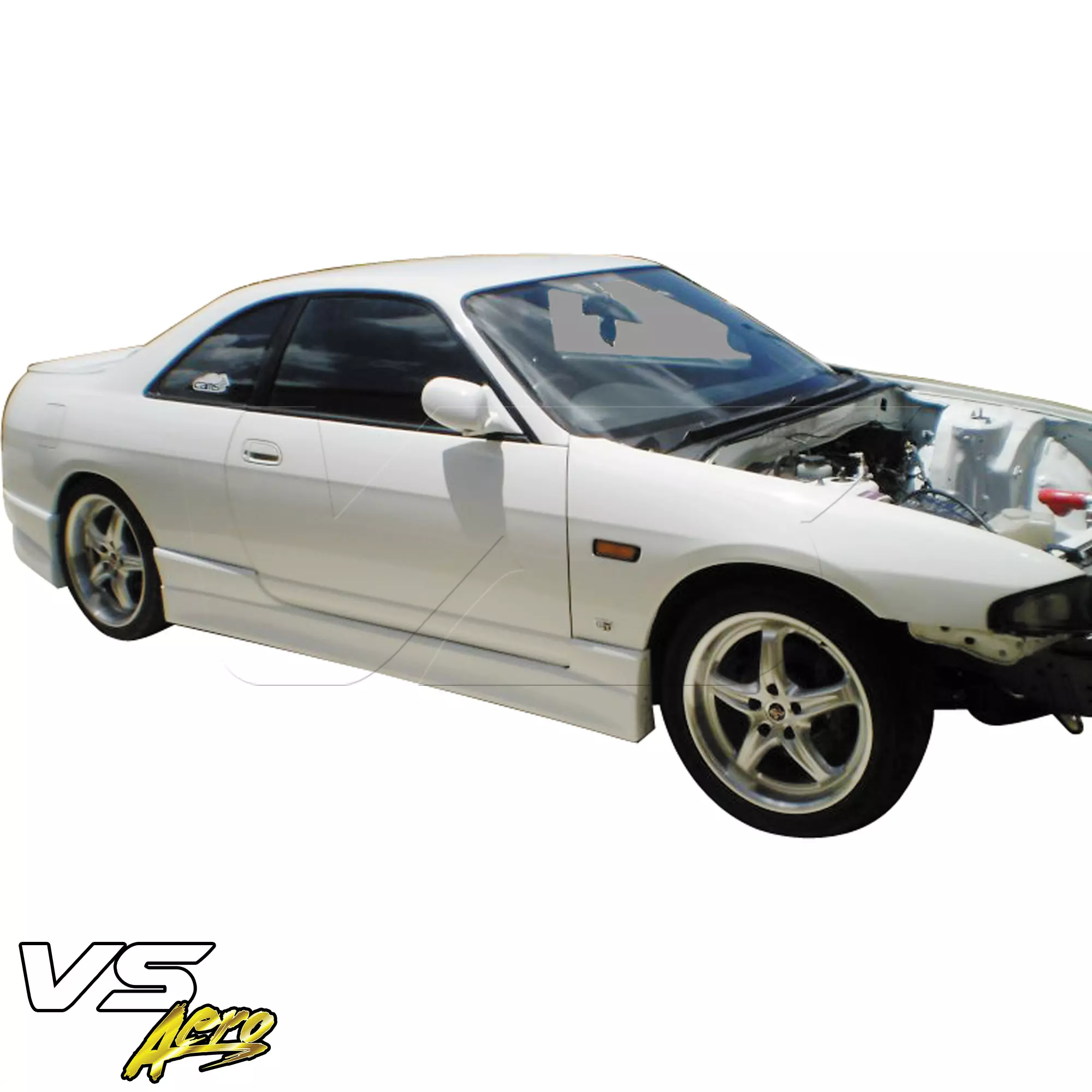 VSaero FRP MSPO Body Kit 4pc > Nissan Skyline R33 GTS 1995-1998 > 2dr Coupe - Image 24