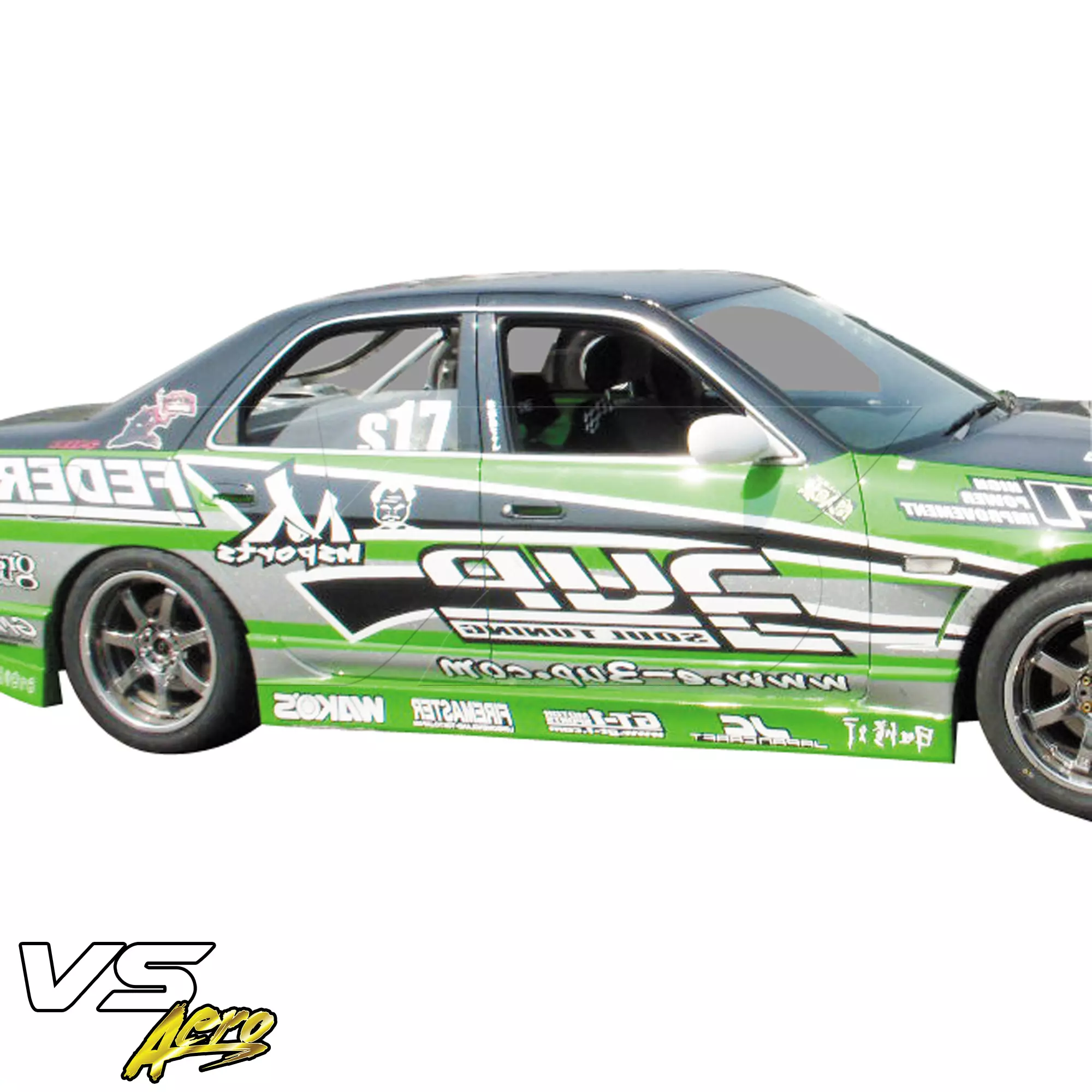 VSaero FRP MSPO Body Kit 4pc > Nissan Skyline R33 GTS 1995-1998 > 4dr Sedan - Image 25