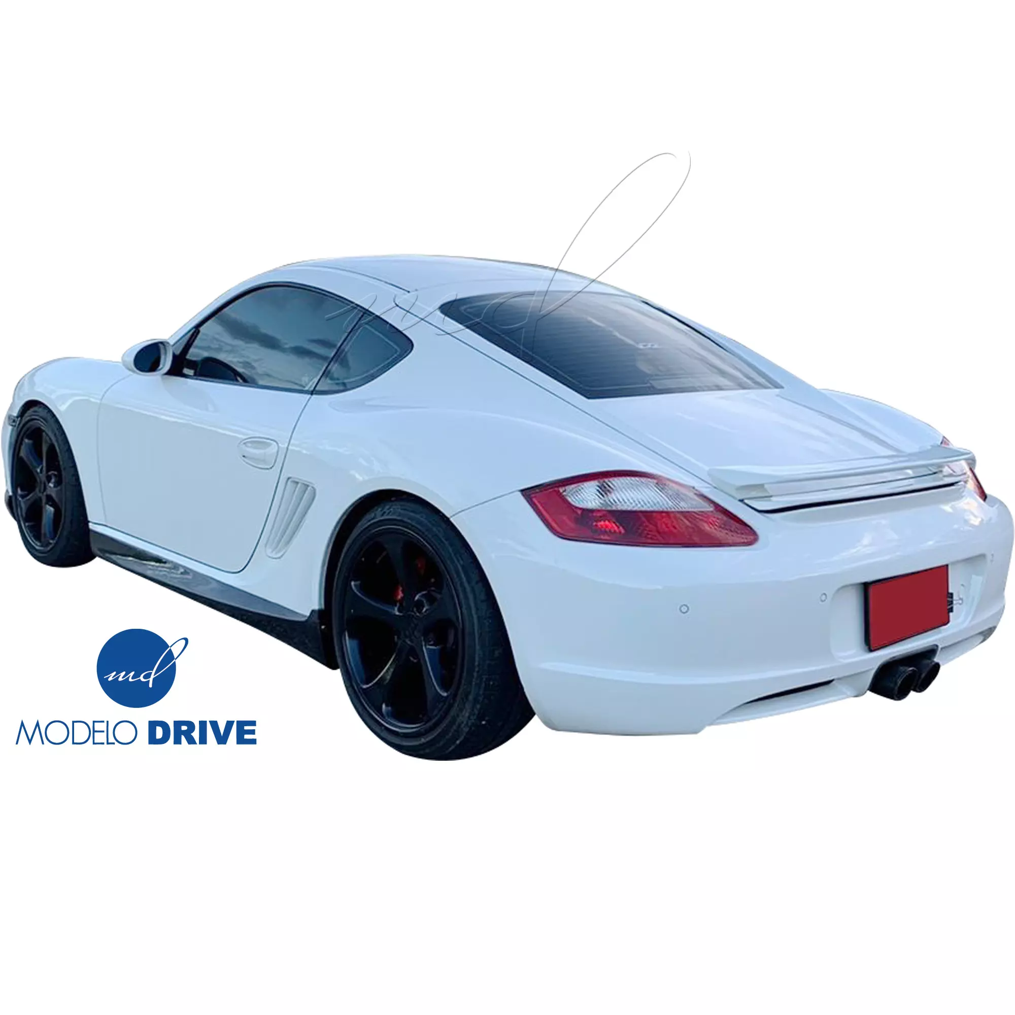 ModeloDrive Carbon Fiber TART Side Skirts > Porsche Cayman (987) 2006-2012 - Image 6