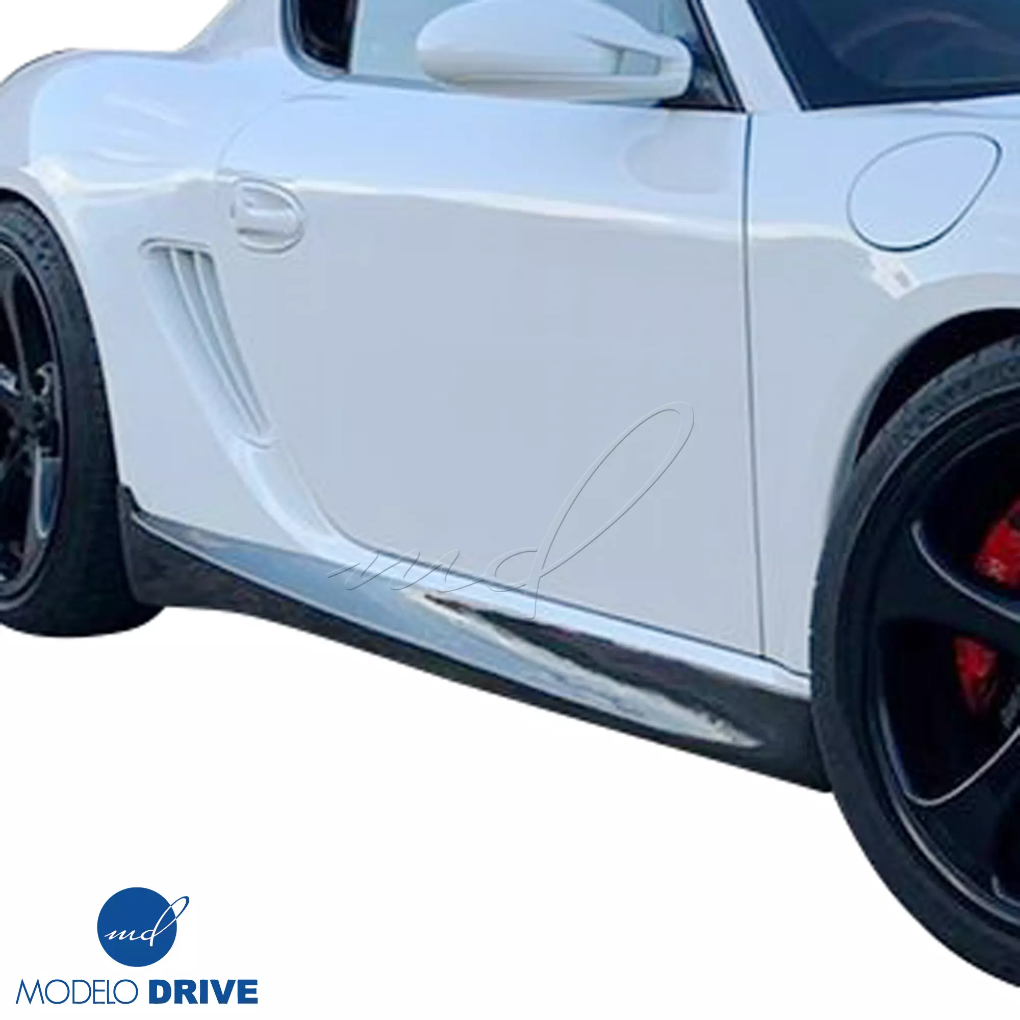 ModeloDrive Carbon Fiber TART Side Skirts > Porsche Cayman (987) 2006-2012 - Image 7
