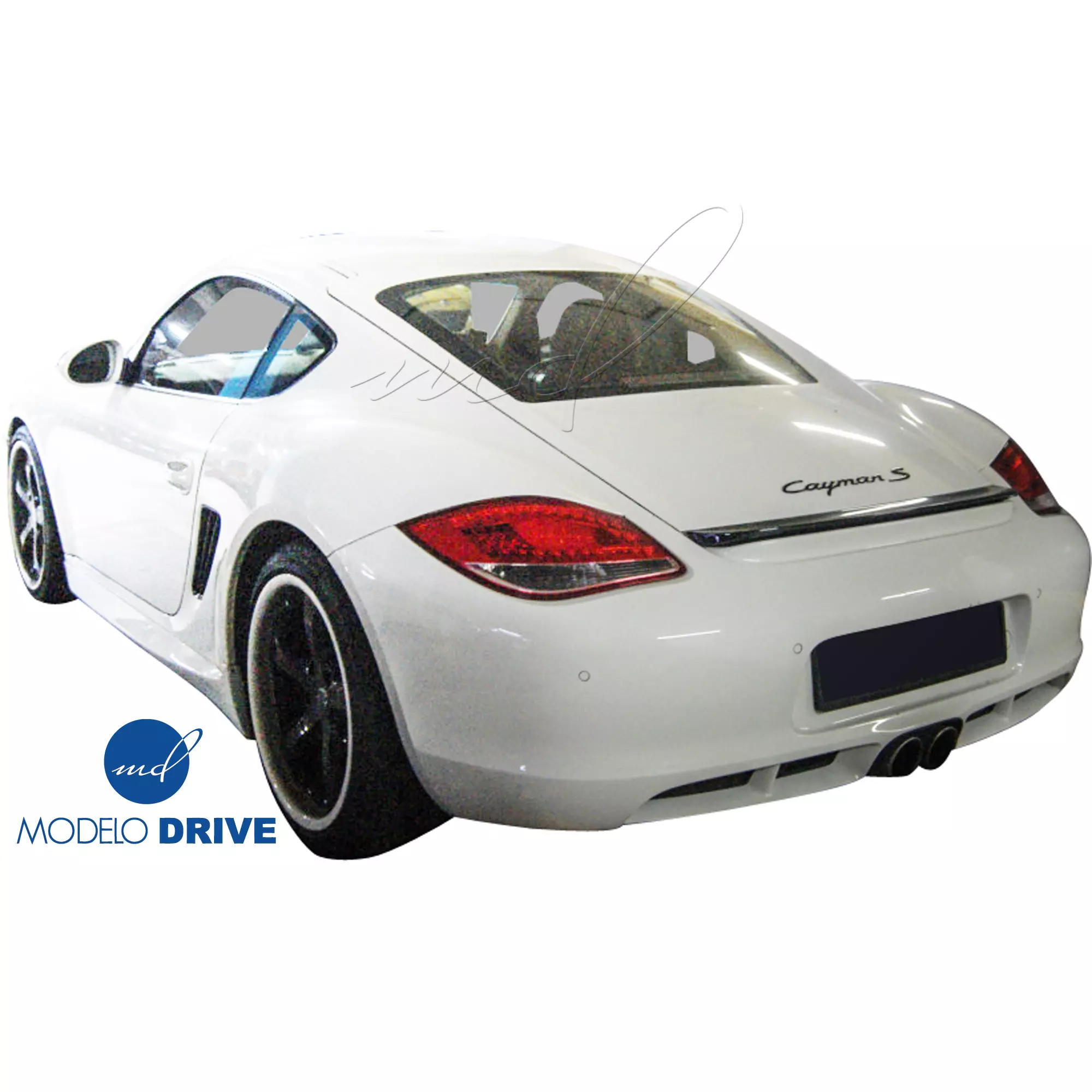 ModeloDrive FRP TART Side Skirts > Porsche Cayman 987 2006-2012 - Image 4