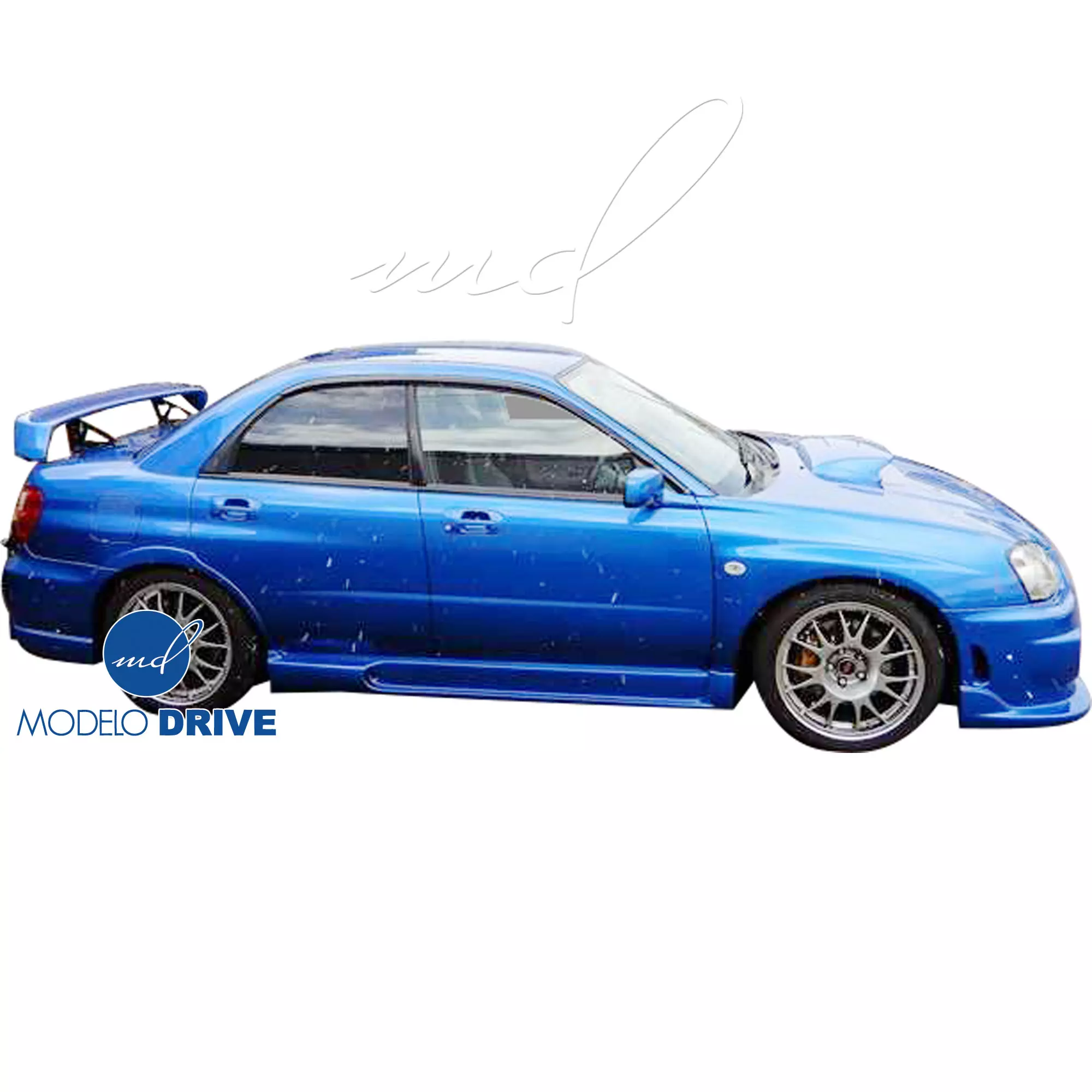 ModeloDrive FRP ING Body Kit 4pc > Subaru WRX 2006-2007 > 4dr Sedan - Image 8
