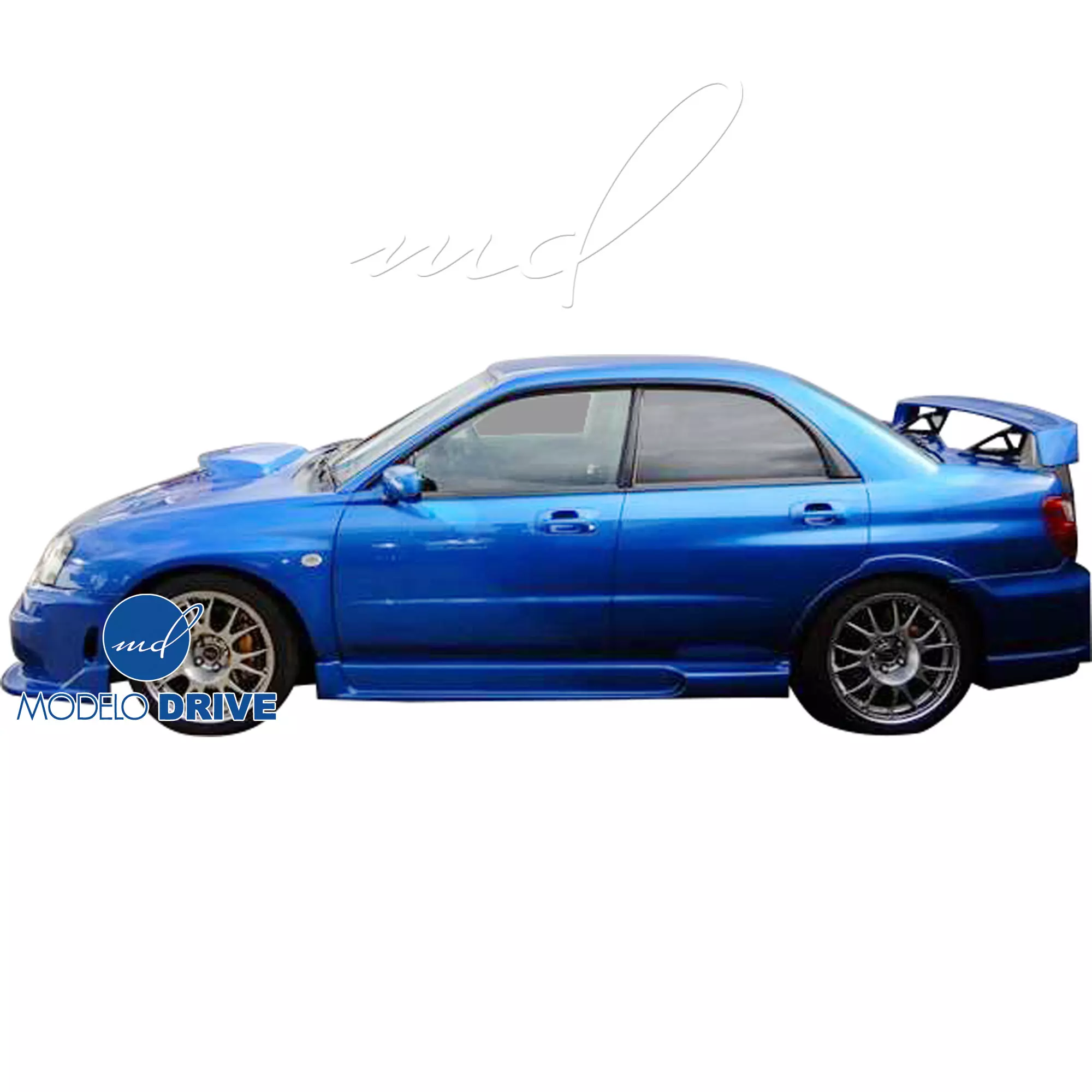 ModeloDrive FRP ING Body Kit 4pc > Subaru WRX 2006-2007 > 4dr Sedan - Image 9