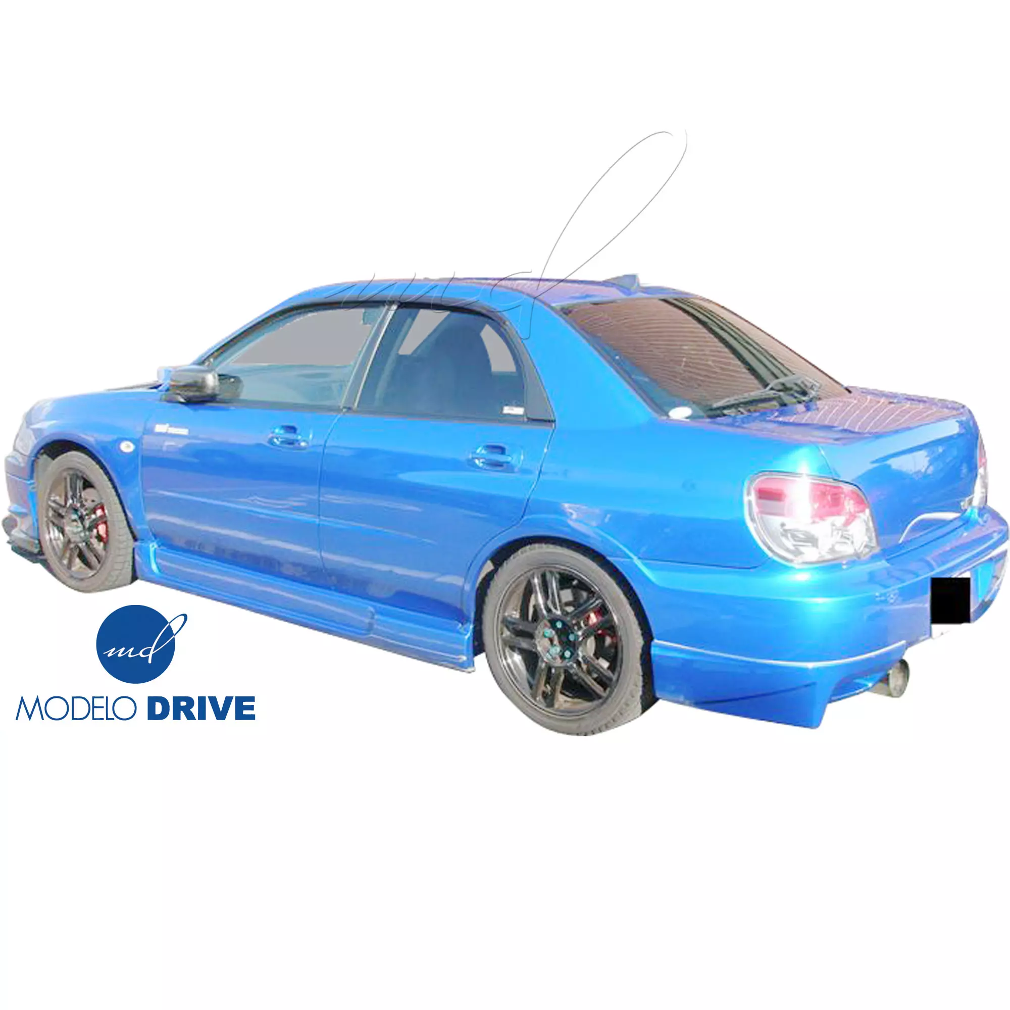 ModeloDrive FRP ING Body Kit 4pc > Subaru WRX 2006-2007 > 4dr Sedan - Image 12