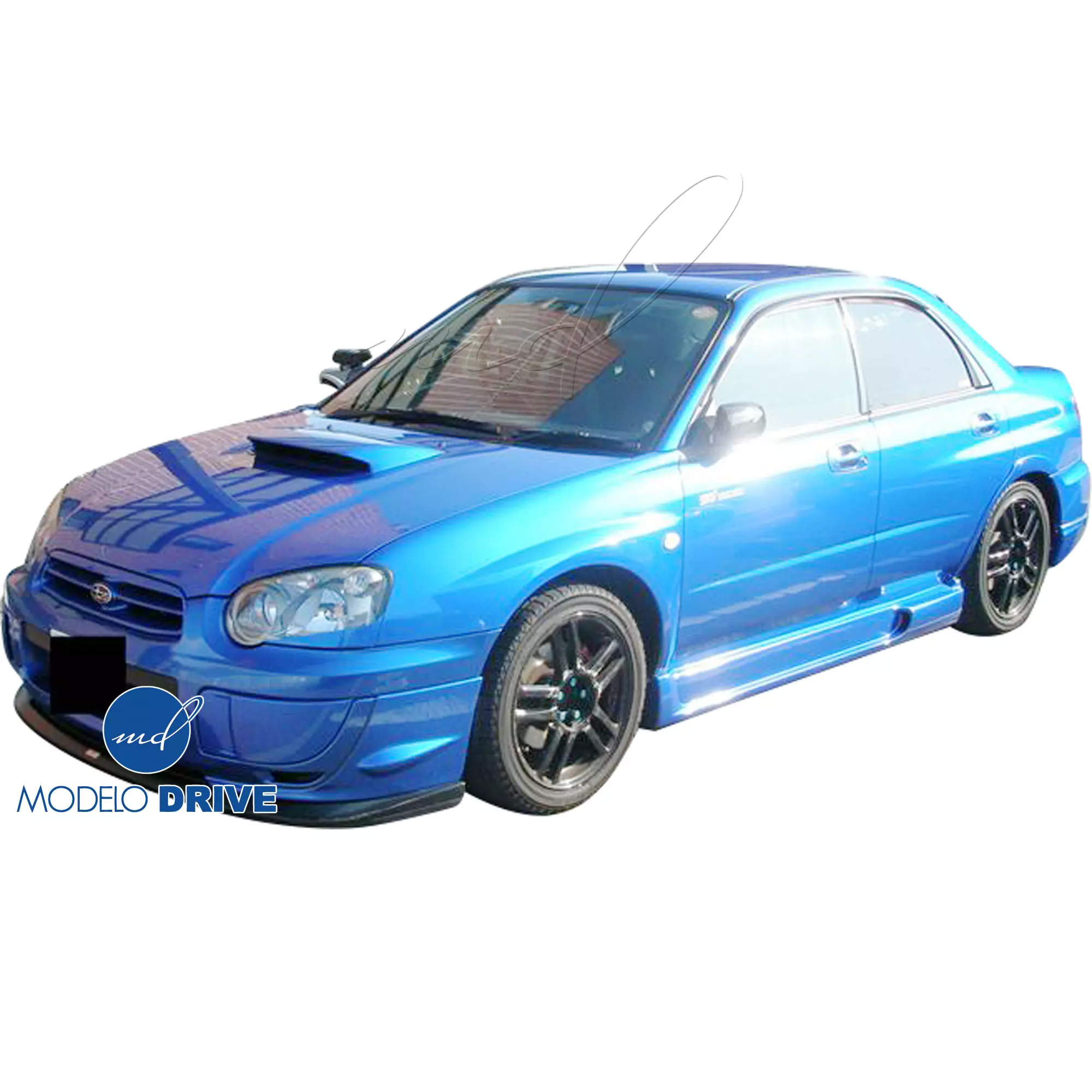 ModeloDrive FRP ING Body Kit 4pc > Subaru WRX 2006-2007 > 4dr Sedan - Image 13