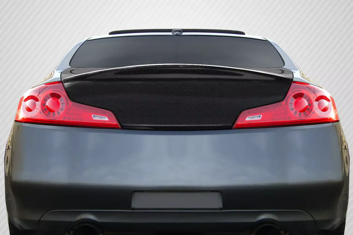 2003-2007 Infiniti G Coupe G35 Carbon Creations HD-R Trunk 1 Piece - Image 1