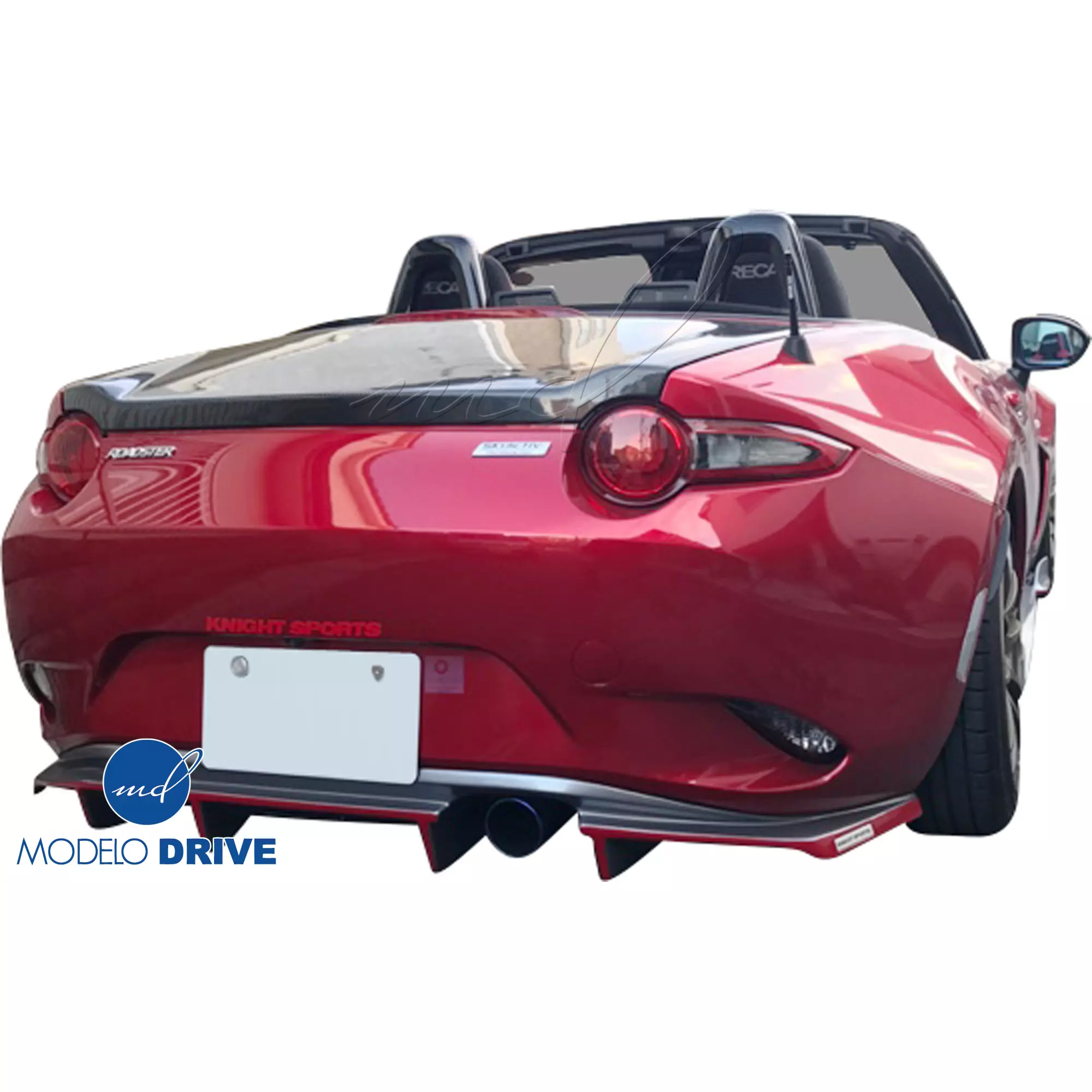 ModeloDrive Carbon Fiber Recessed Trunk > Mazda Miata (ND) 2016-2021 - Image 3