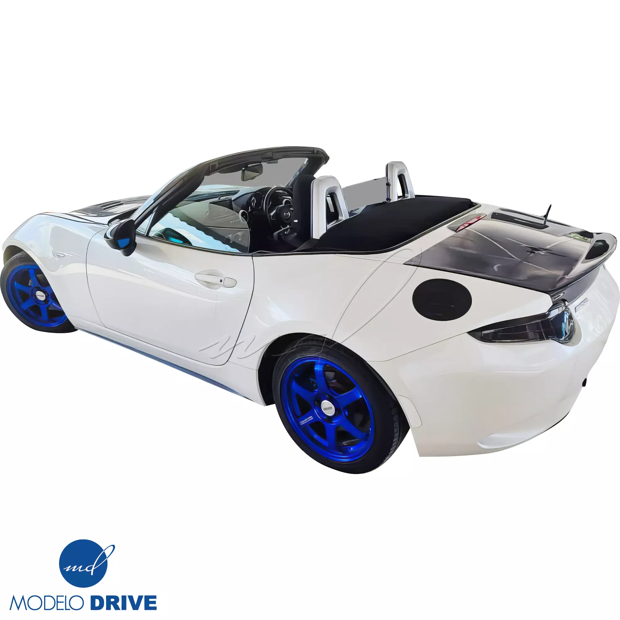 ModeloDrive Carbon Fiber CSL Duckbill Trunk > Mazda Miata (ND) 2016-2021 > Convertible - Image 13