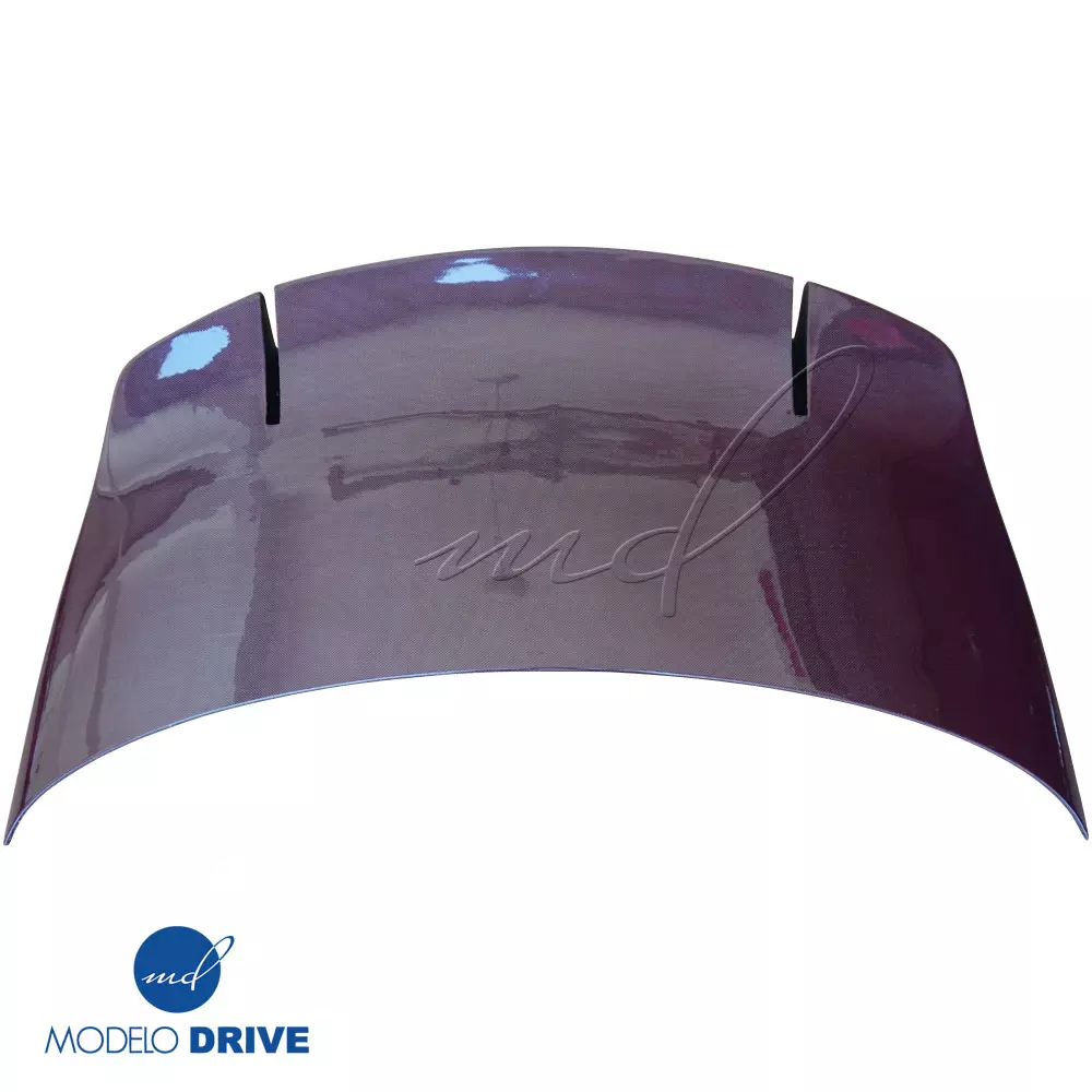 ModeloDrive Carbon Fiber BLK-GT CSL Duckbill Trunk > Mercedes-Benz SLS AMG (R197) 2011-2014 - Image 6