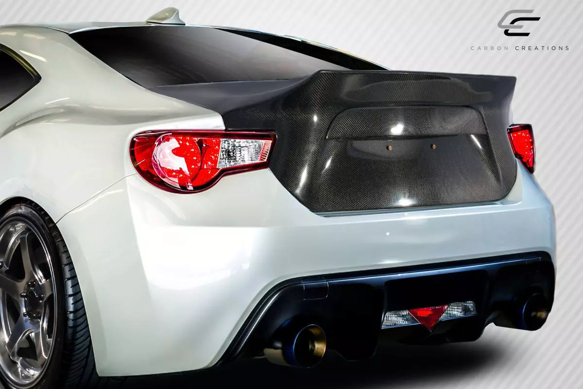 2013-2020 Scion FR-S Toyota 86 Subaru BRZ Carbon Creations Slipstream Trunk 1 Piece - Image 2