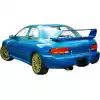 VSaero FRP MAT 22B Wide Body Fenders 5pc (rear) for Subaru Impreza GC8 1993-2001 > 4dr Sedan - Image 26