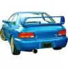 VSaero FRP MAT 22B Wide Body Fenders 5pc (rear) for Subaru Impreza GC8 1993-2001 > 4dr Sedan - Image 27