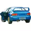 VSaero FRP MAT 22B Wide Body Fenders 5pc (rear) for Subaru Impreza GC8 1993-2001 > 4dr Sedan - Image 28