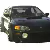 VSaero FRP MAT 22B Wide Body Fenders 5pc (rear) for Subaru Impreza GC8 1993-2001 > 4dr Sedan - Image 32