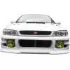 VSaero FRP SYM Front Bumper for Subaru Impreza GC8 1993-2001 > 2/4/5dr - Image 14