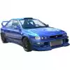 VSaero FRP SYM Front Bumper for Subaru Impreza GC8 1993-2001 > 2/4/5dr - Image 18