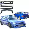 VSaero FRP SYM Body Kit 4pc for Subaru Impreza GC8 1993-2001 > 2/4dr - Image 1