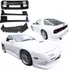 VSaero FRP GSPO Body Kit 4pc for Mazda RX-7 FC3S 1986-1992 - Image 3