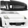 VSaero FRP AMU Front Bumper for Nissan 350Z Z33 2003-2008 - Image 18