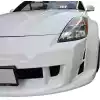 VSaero FRP AMU Front Bumper for Nissan 350Z Z33 2003-2008 - Image 24